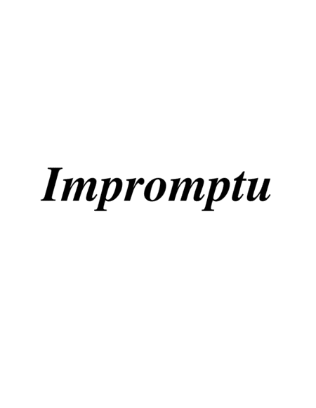 Impromptu for Clarinet & Piano image number null