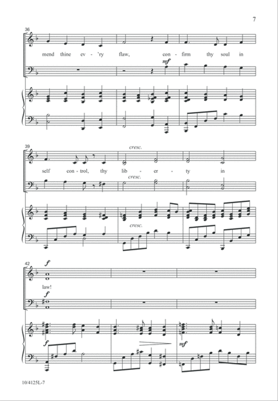 America 4-Part scores gallery preview page 7
