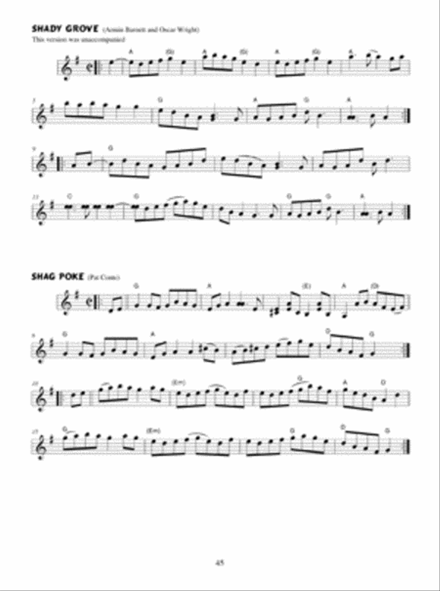 Favorite American Listening Pieces, Two-Steps & Marches for Fiddle Violin scores gallery preview page 3