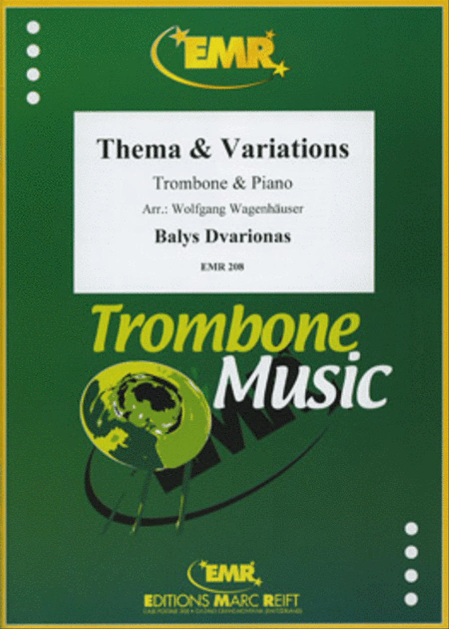 Thema und Variations Piano Accompaniment scores gallery preview page 1
