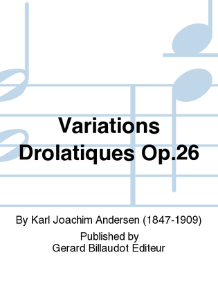 Book cover for Variations Drolatiques Op. 26