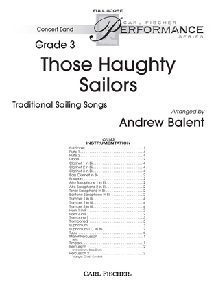 Those Haughty Sailors