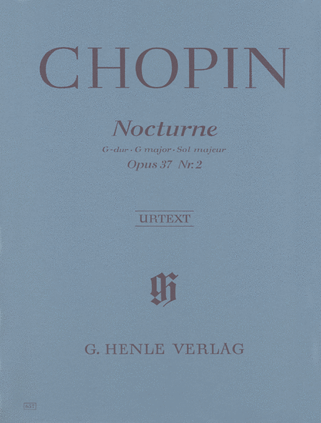 Chopin, Frederic: Nocturne G major op. 37,2