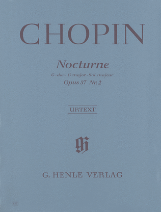 Book cover for Nocturne in G Major Op. 37