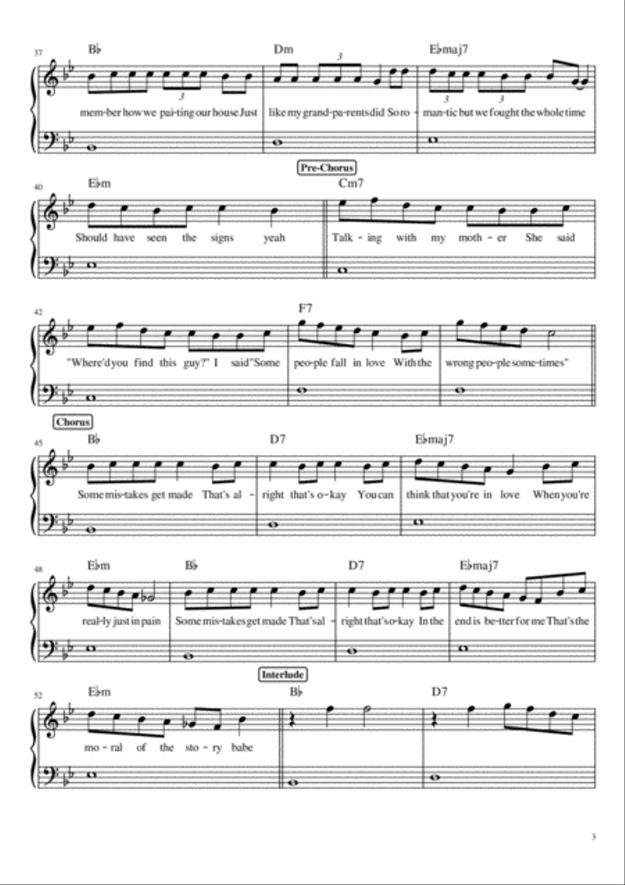 Moral Of The Story Moral Of The Story Voice scores gallery preview page 3