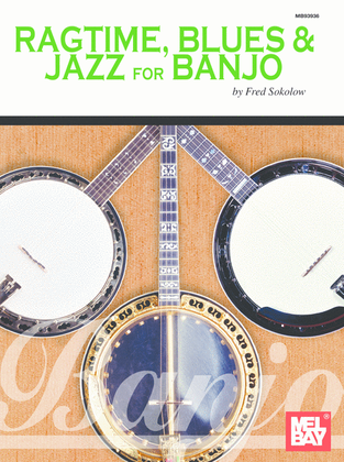 Book cover for Ragtime, Blues & Jazz for Banjo