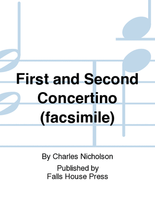 First and Second Concertino (facsimile)