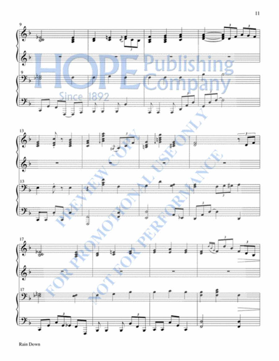 Reflections for Worship for 4-Hand Piano