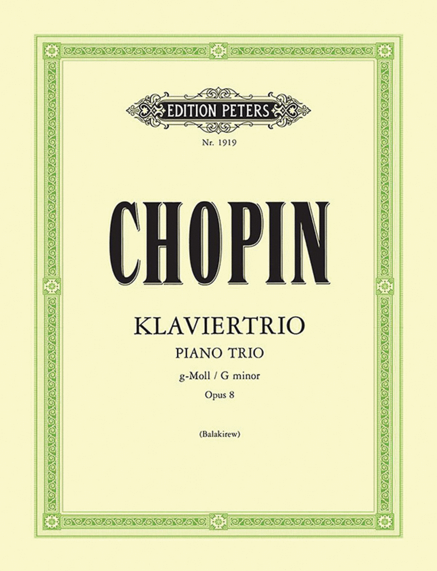 Piano Trio - G minor Piano Trio scores gallery preview page 1