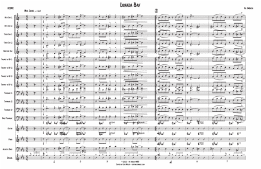 Lunada Bay Jazz Ensemble scores gallery preview page 2