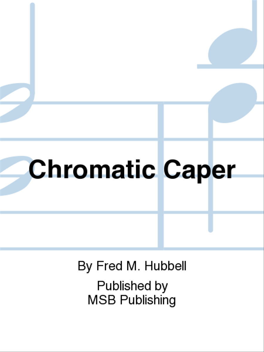 Chromatic Caper Flute Solo scores gallery preview page 1
