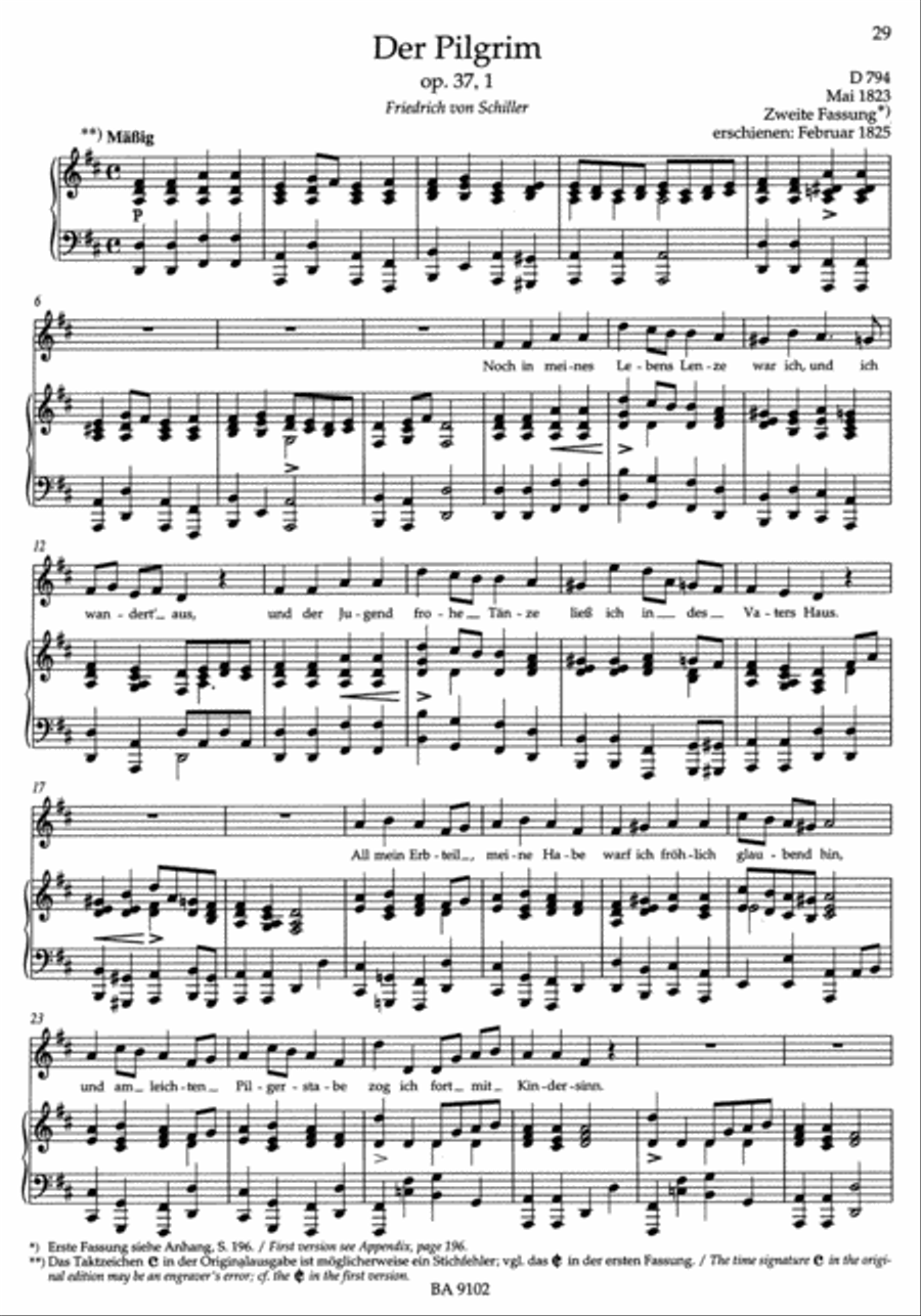 Lieder, Volume 2, Op. 26-79 High Voice scores gallery preview page 2