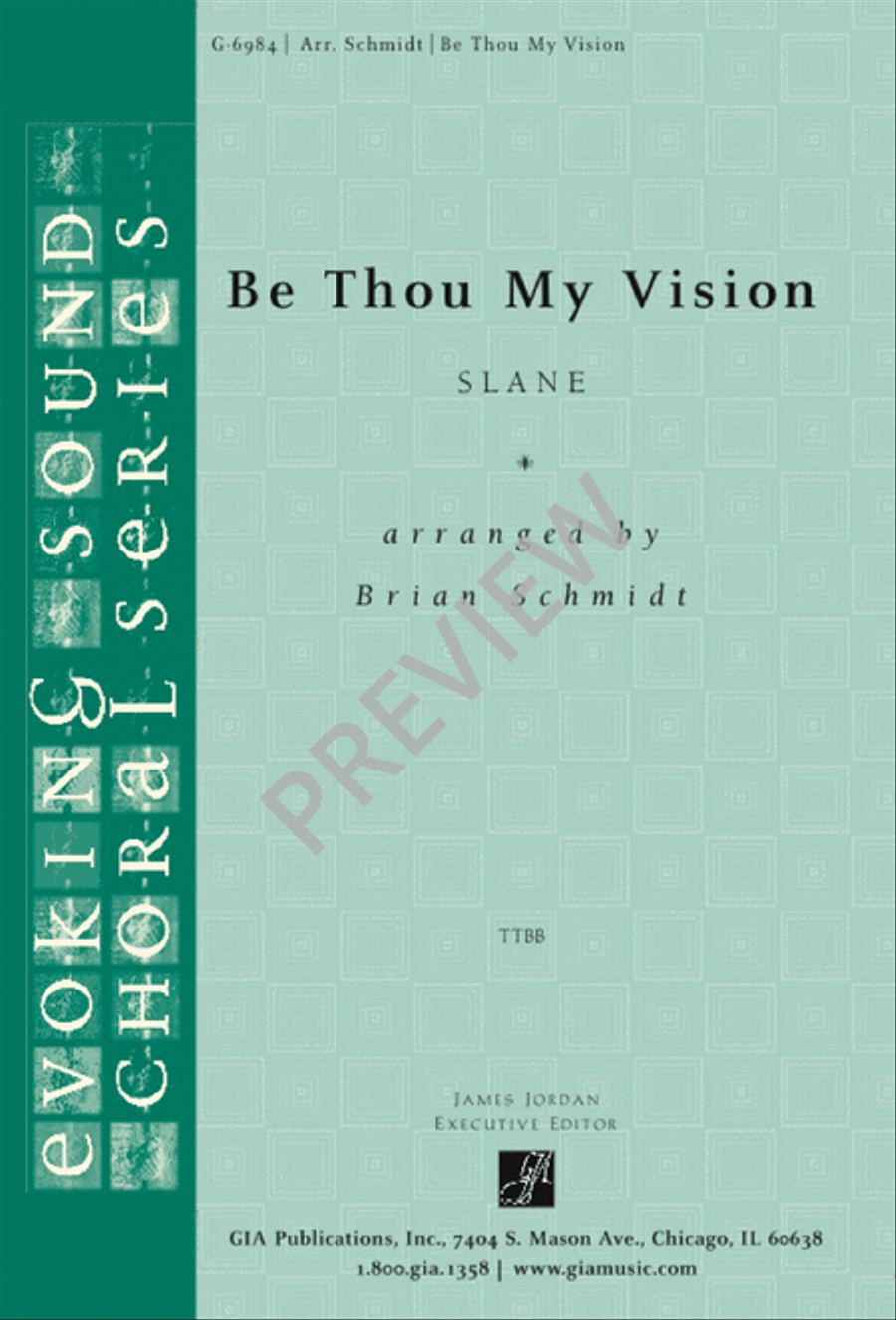 Be Thou My Vision TTBB scores gallery preview page 1