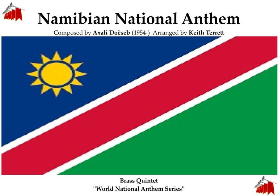Namibian National Anthem for Brass Quintet Brass Quintet scores gallery preview page 1