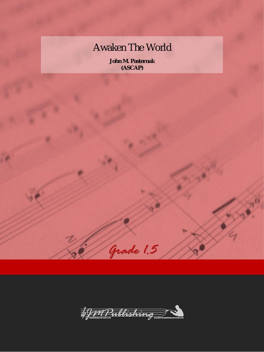 Awaken the World Concert Band scores gallery preview page 1