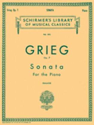 Book cover for Sonata, Op. 7
