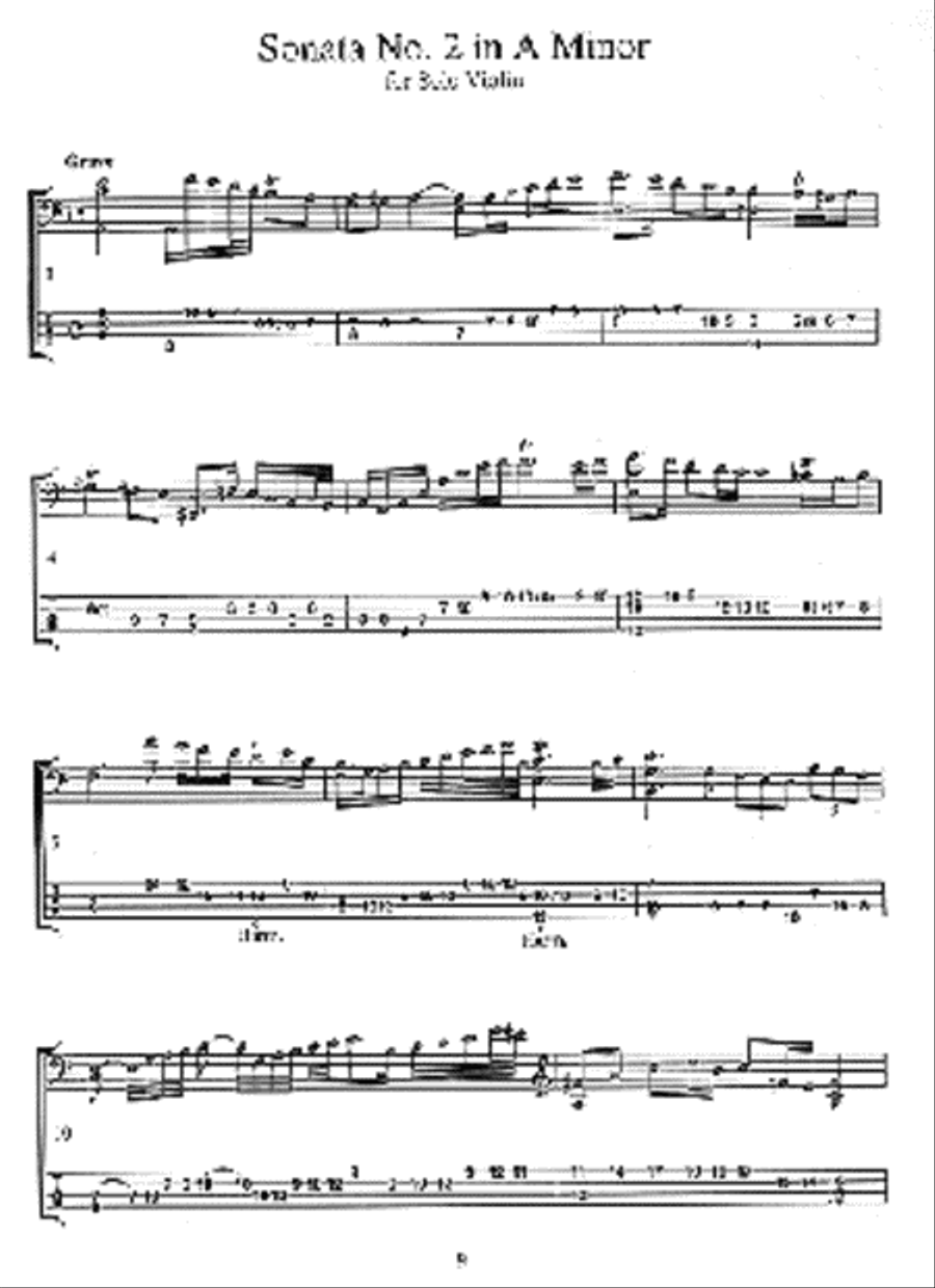 Great Instrumental Works of J. S. Bach Classical Guitar scores gallery preview page 2