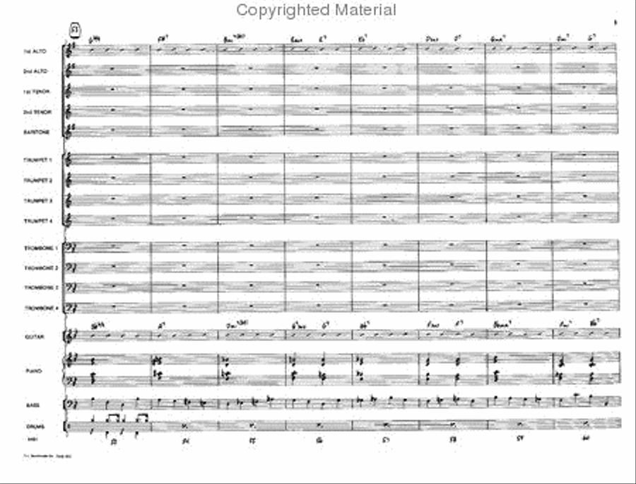 Exit 135 North Jazz Ensemble scores gallery preview page 8