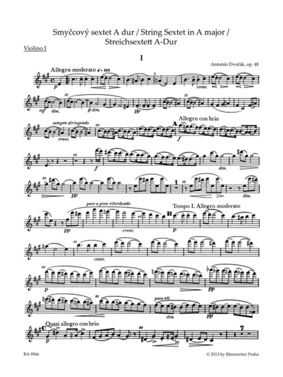 String Sextet A major op. 48