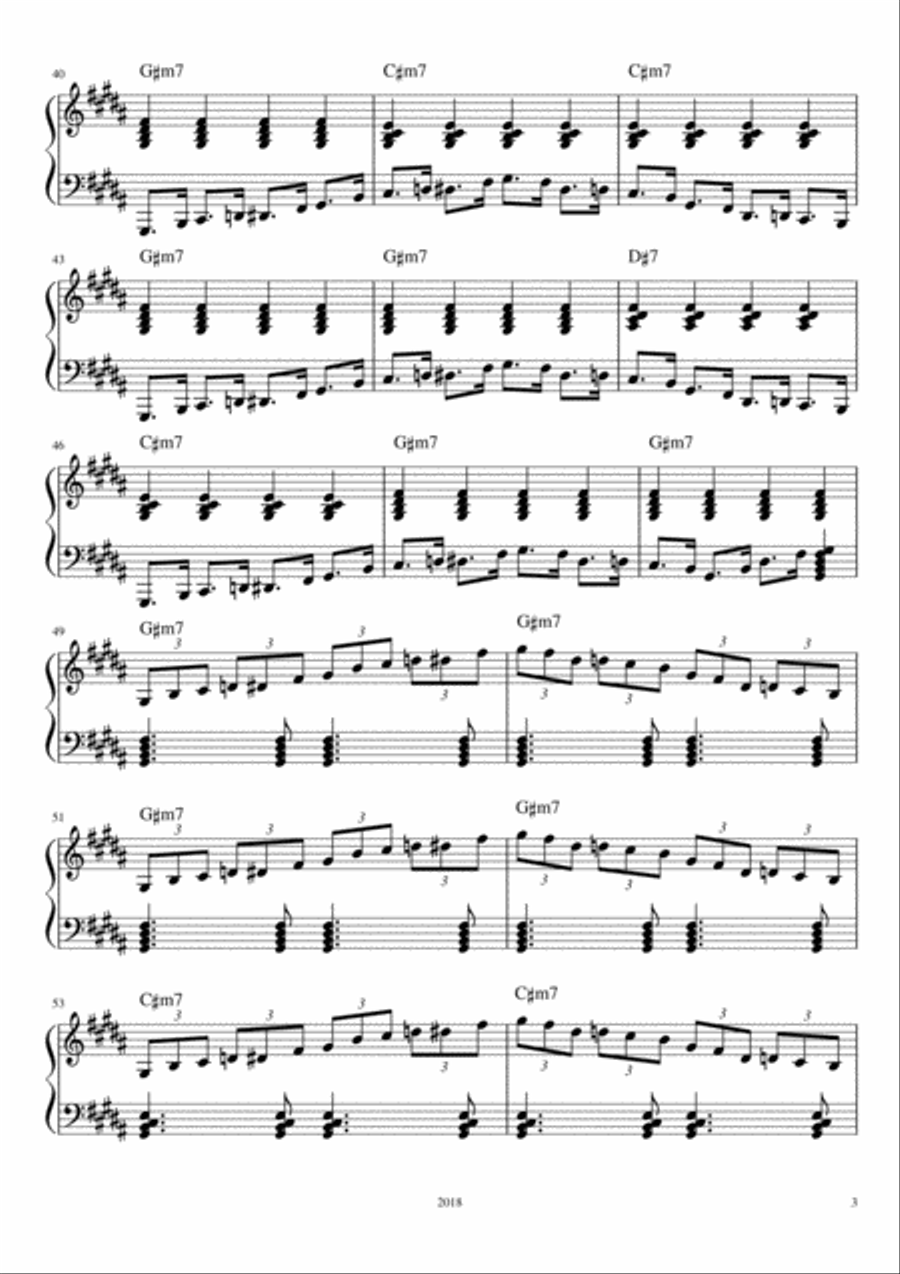 Blues Exercises - Series 1 - Part C Piano Method scores gallery preview page 3