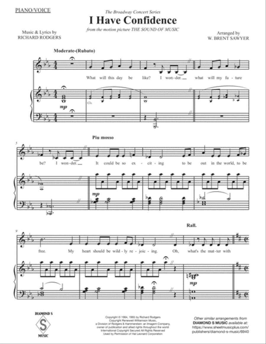 I Have Confidence Voice scores gallery preview page 3