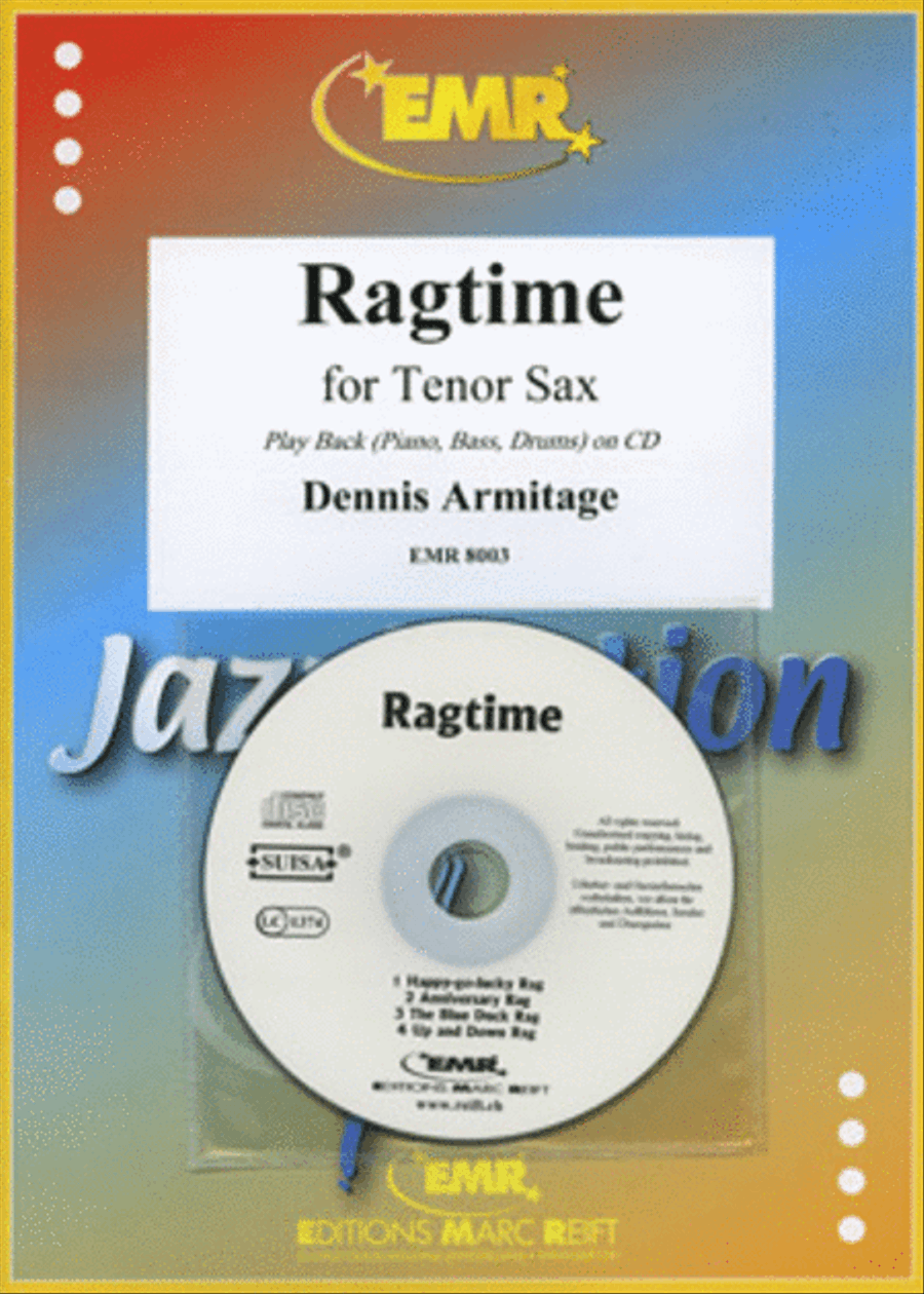 Ragtime Tenor Saxophone scores gallery preview page 1