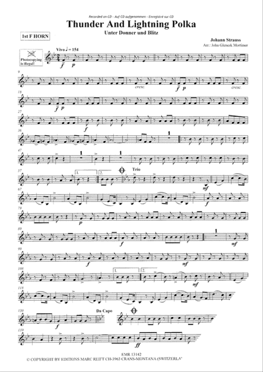 Play The 1st Horn With The Philharmonic Wind Orchestra Concert Band scores gallery preview page 4