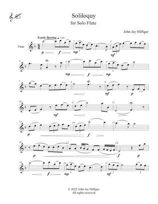 Soliloquy for Solo Flute