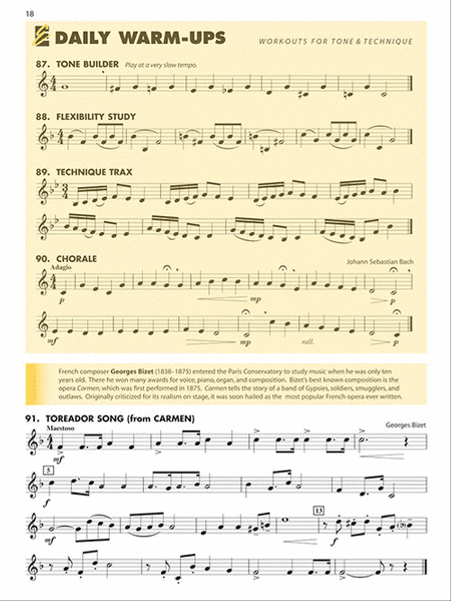 Essential Elements for Band – Book 2 with Online Resources Concert Band Methods scores gallery preview page 4