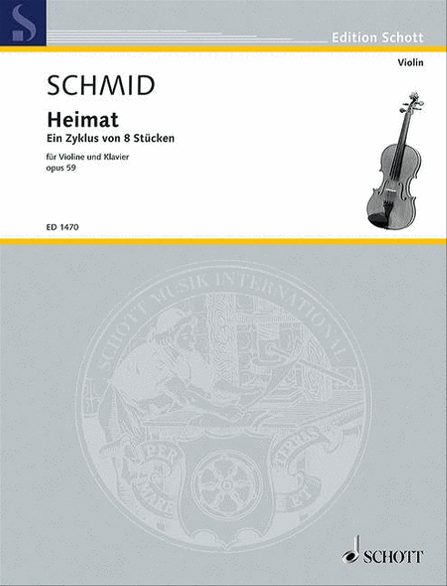 Heimat Violin Solo scores gallery preview page 1