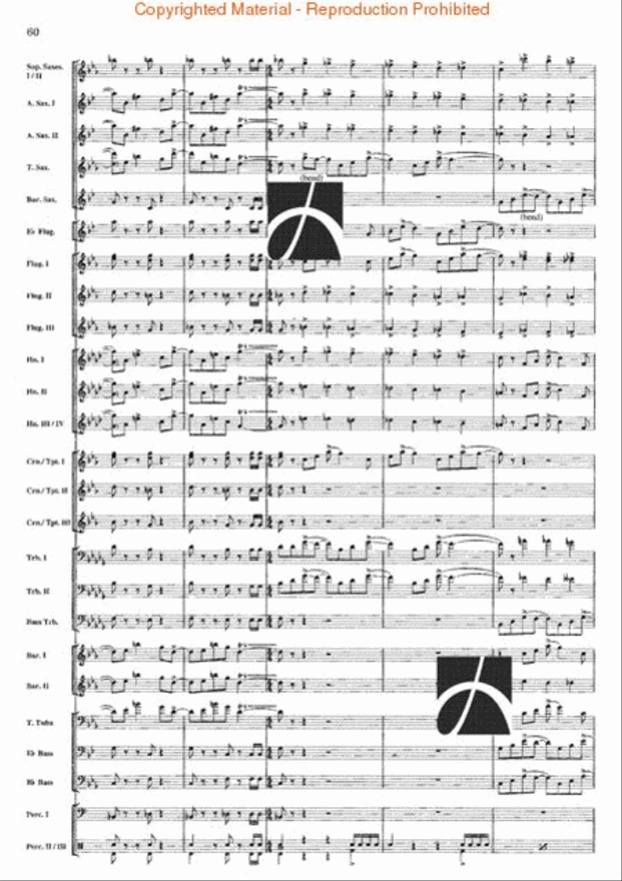 Firestorm Brass Band scores gallery preview page 60