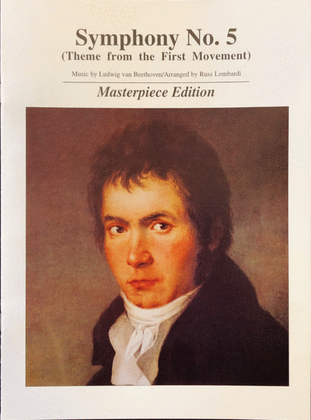Book cover for Symphony No. 5 Masterpiece Edition Piano Solo