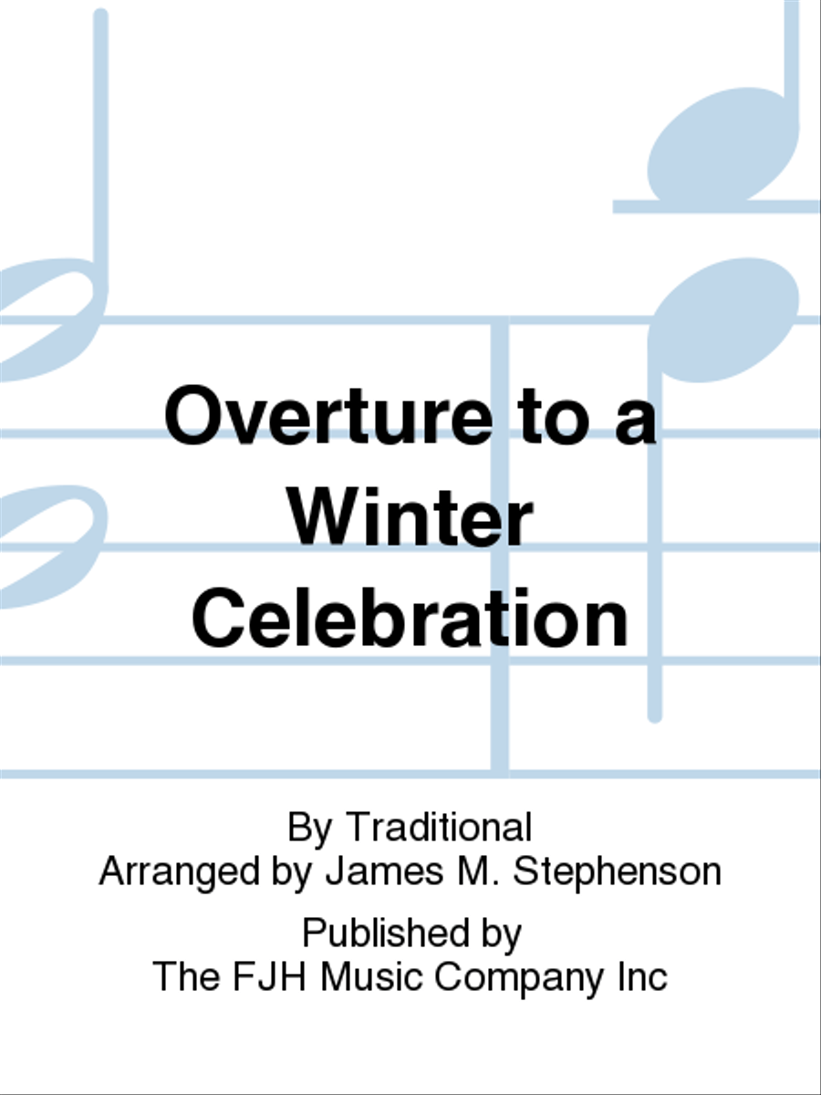 Overture to a Winter Celebration Concert Band scores gallery preview page 1