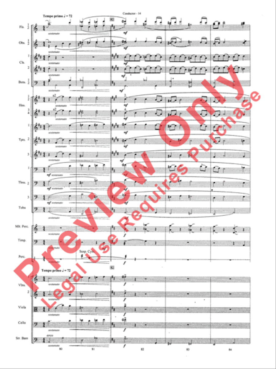 Have Yourself a Merry Little Christmas Full Orchestra scores gallery preview page 16