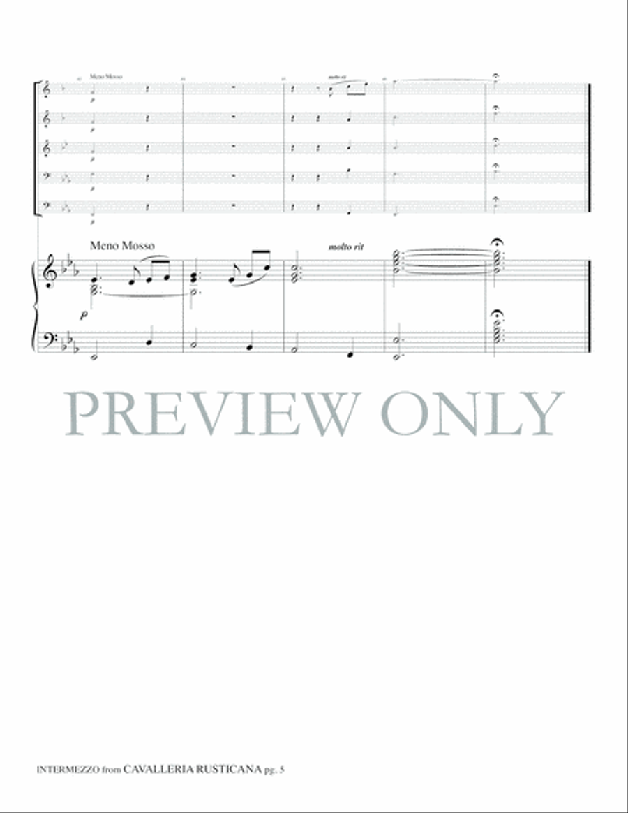 Intermezzo Brass Ensemble scores gallery preview page 7
