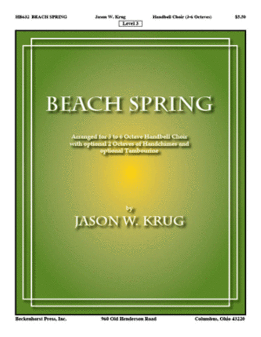 Beach Spring - Krug 5-Octaves scores gallery preview page 1