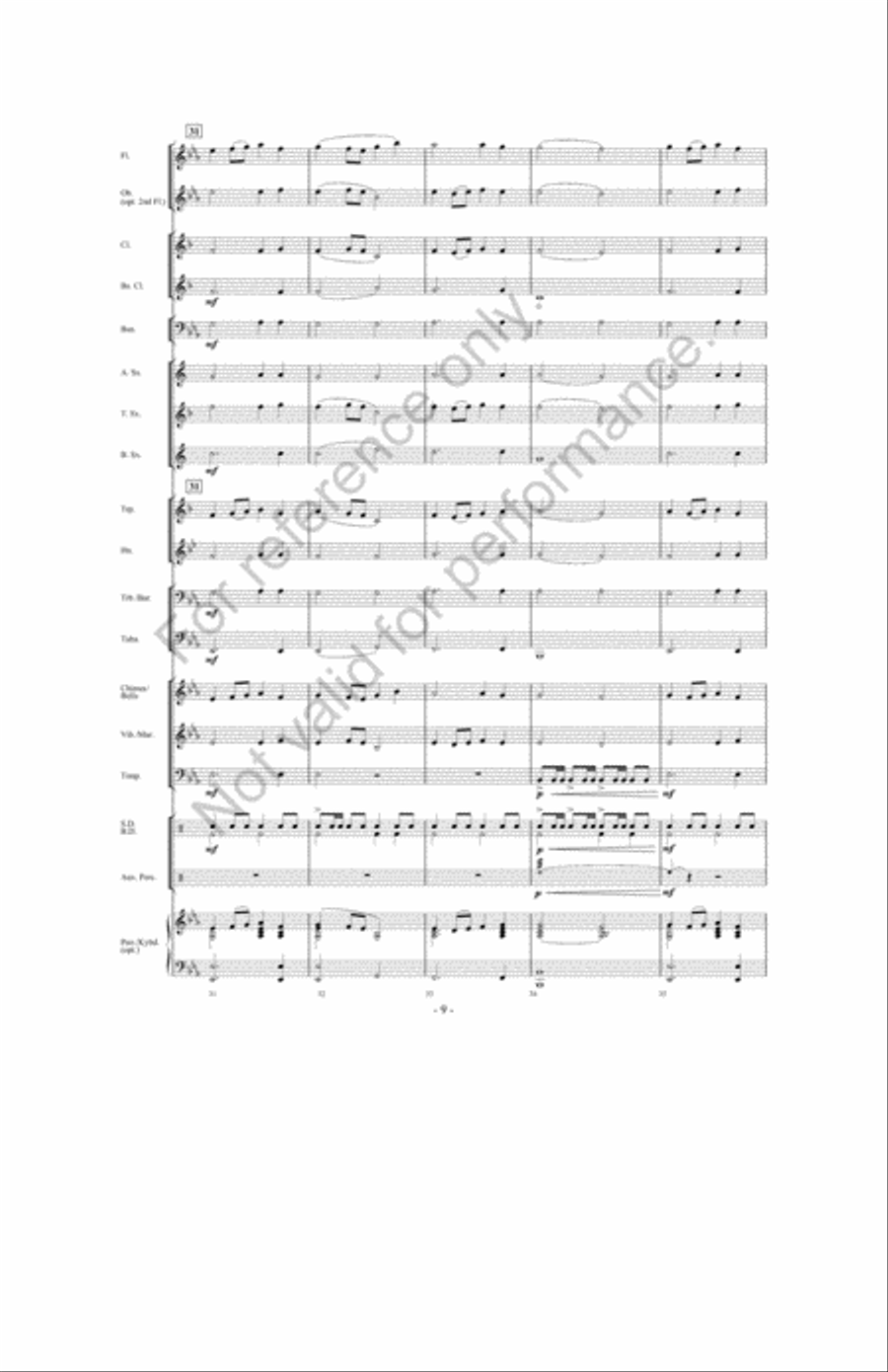 Journey To The Stars Concert Band scores gallery preview page 8