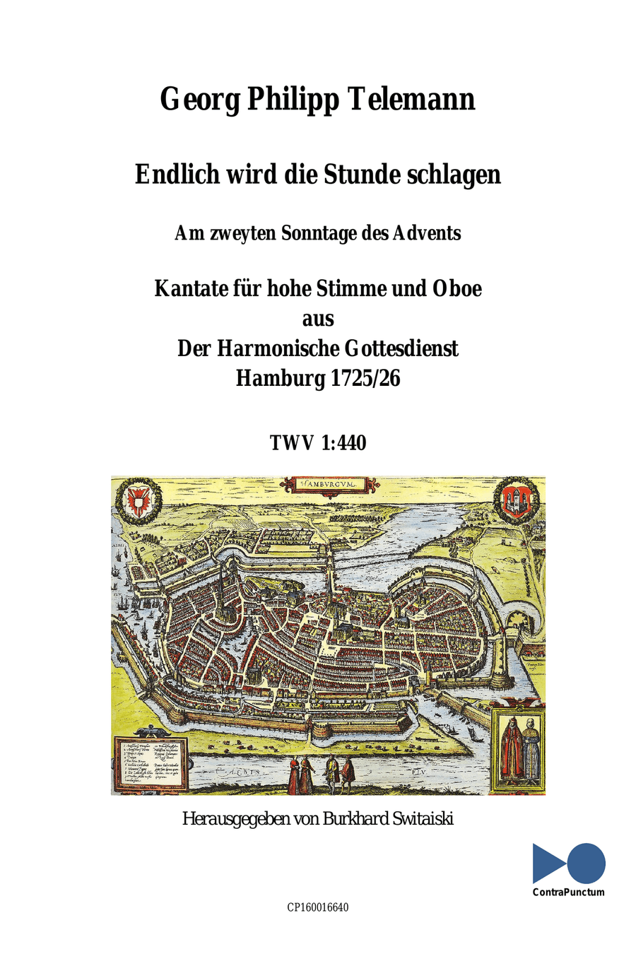 Harmonischer Gottesdienst TWV 1:440 Endlich wird die Stunde schlagen Oboe Solo scores gallery preview page 1