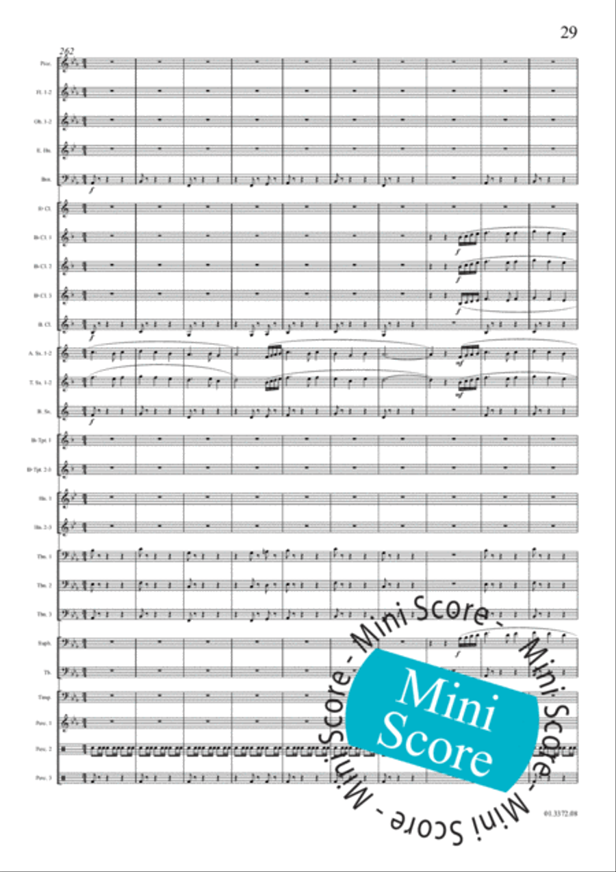 TESEO Concert Band scores gallery preview page 35