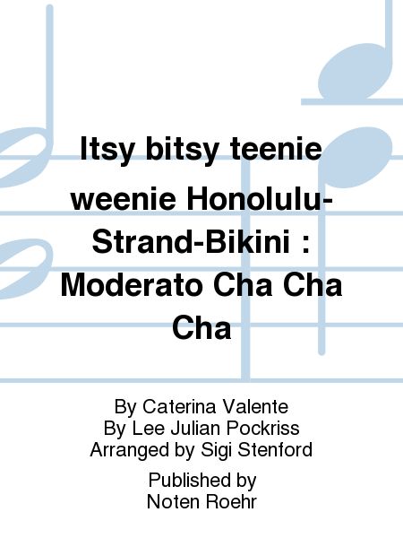 Itsy bitsy teenie weenie Honolulu-Strand-Bikini