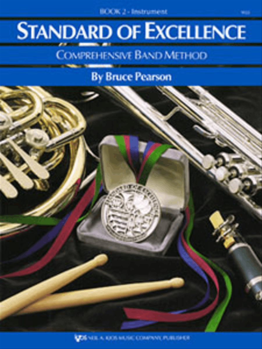 Standard of Excellence Book 2, Timpani & Auxiliary Percussion Concert Band Methods scores gallery preview page 1
