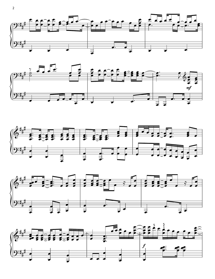 Summer Jam Summer Jam Piano Solo scores gallery preview page 2