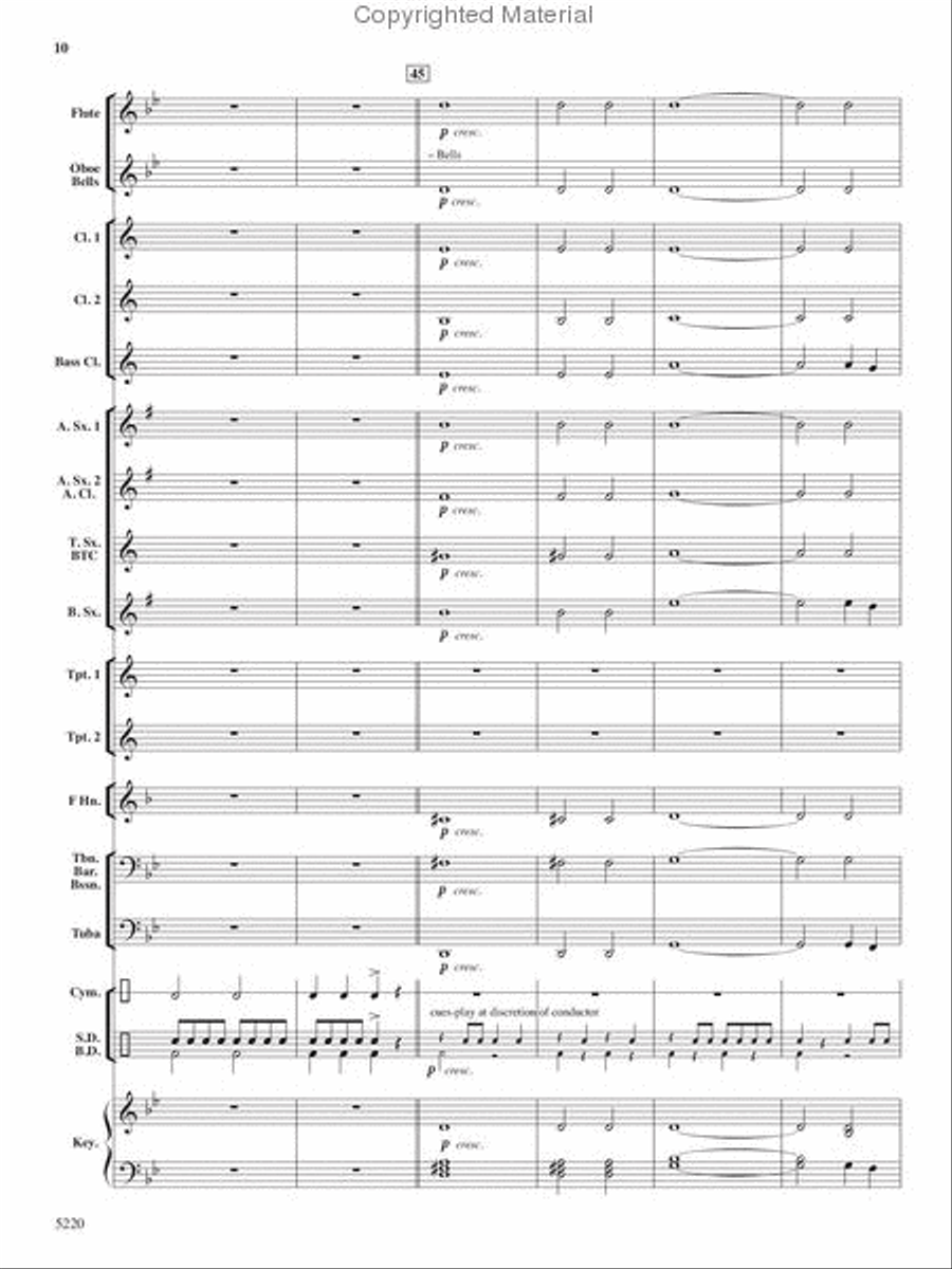 Patriots on Parade Concert Band scores gallery preview page 9