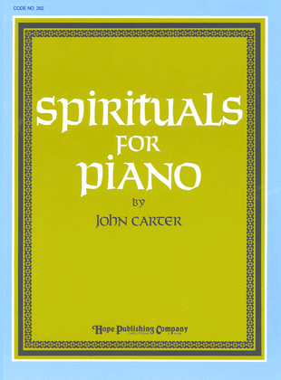 Book cover for Spirituals for Piano