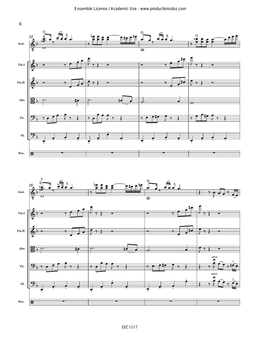 Concerto Latino Orchestra - Digital Sheet Music page 6