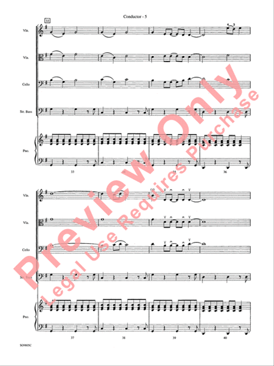 The Lion Sleeps Tonight The Lion Sleeps Tonight String Orchestra scores gallery preview page 7
