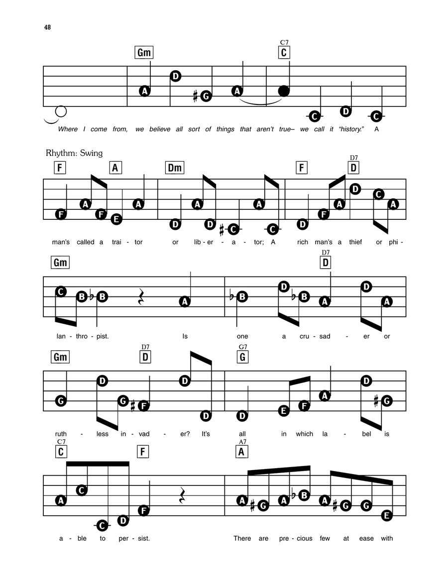 Wonderful (from Wicked) Electronic Keyboard scores gallery preview page 3