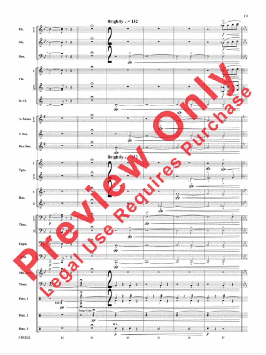 Australiana Australiana Concert Band scores gallery preview page 20