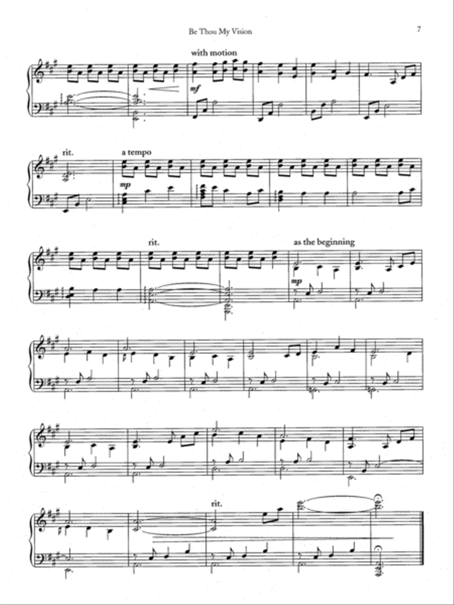 Meditations for Quiet Worship Piano Solo scores gallery preview page 7