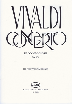 Concerto in do maggiore per fagotto, archi e cZa